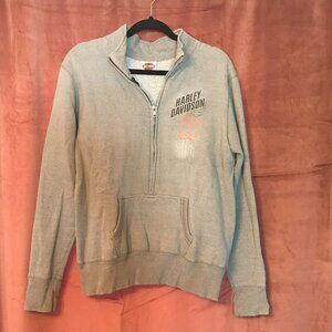 VINTAGE Harley Davidson - Women Mile High -  Long Sleeve Sweatshirt  - XL